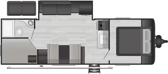 Keystone Springdale 250BHWE floor plan