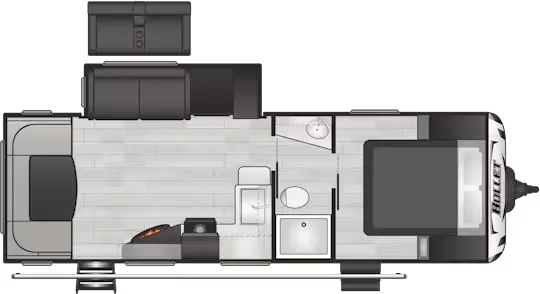 Keystone Bullet Premium 253RDSWE floor plan