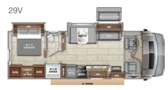 Entegra Coach Odyssey 29V floor plan