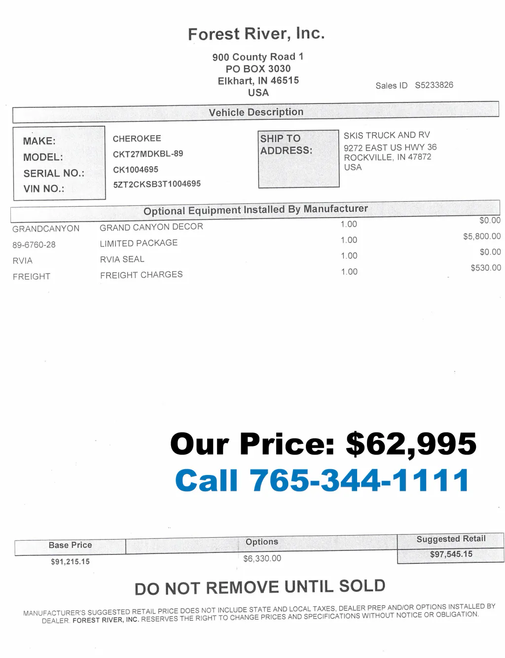 2026 Forest River Cherokee Timberwolf 27MDK, Photos photo 7