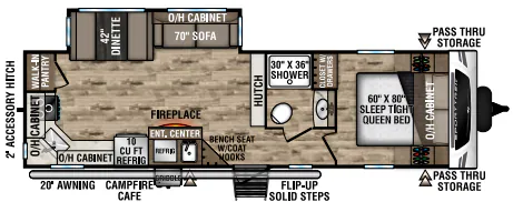 Venture RV SportTrek ST291VRK floor plan