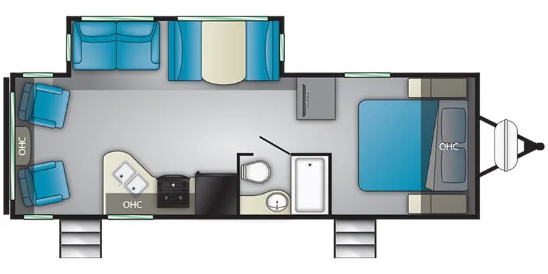 2021 Heartland Mallard M27 floor plan
