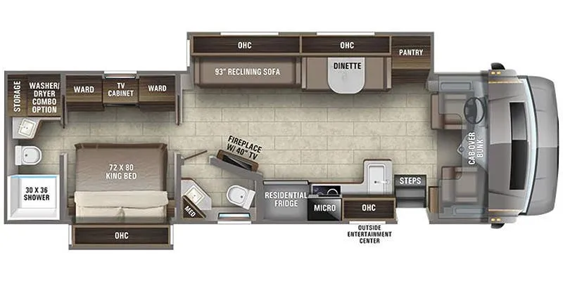 Entegra Coach Accolade XL 37K floor plan