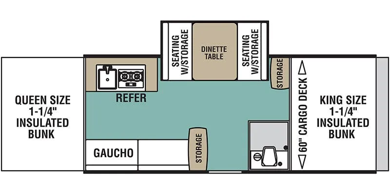Coachmen Viking V-Trec V3 floor plan
