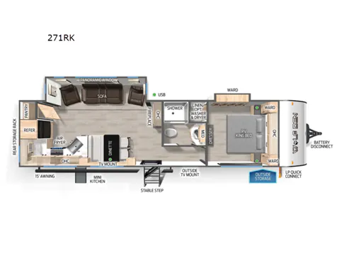 2026 Forest River Cherokee Wolf Den 271RK, Photos photo 2