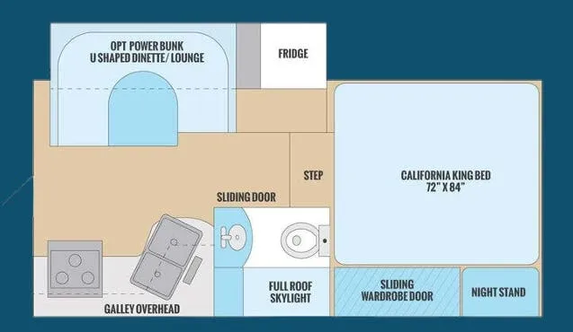 2023 Adventurer Adventurer 910DB - Floor plan