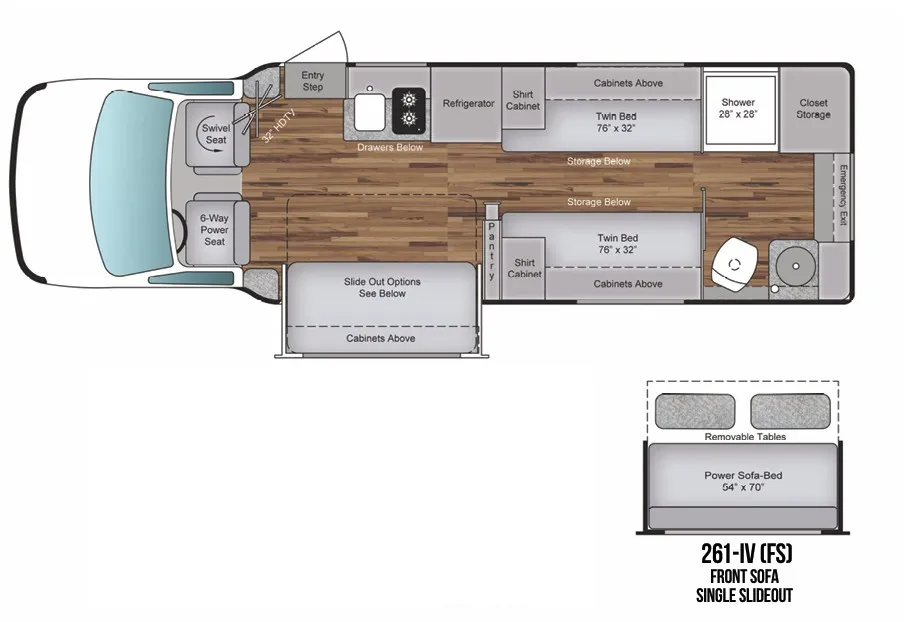 Coach House Platinum IV 261 IV FS floor plan