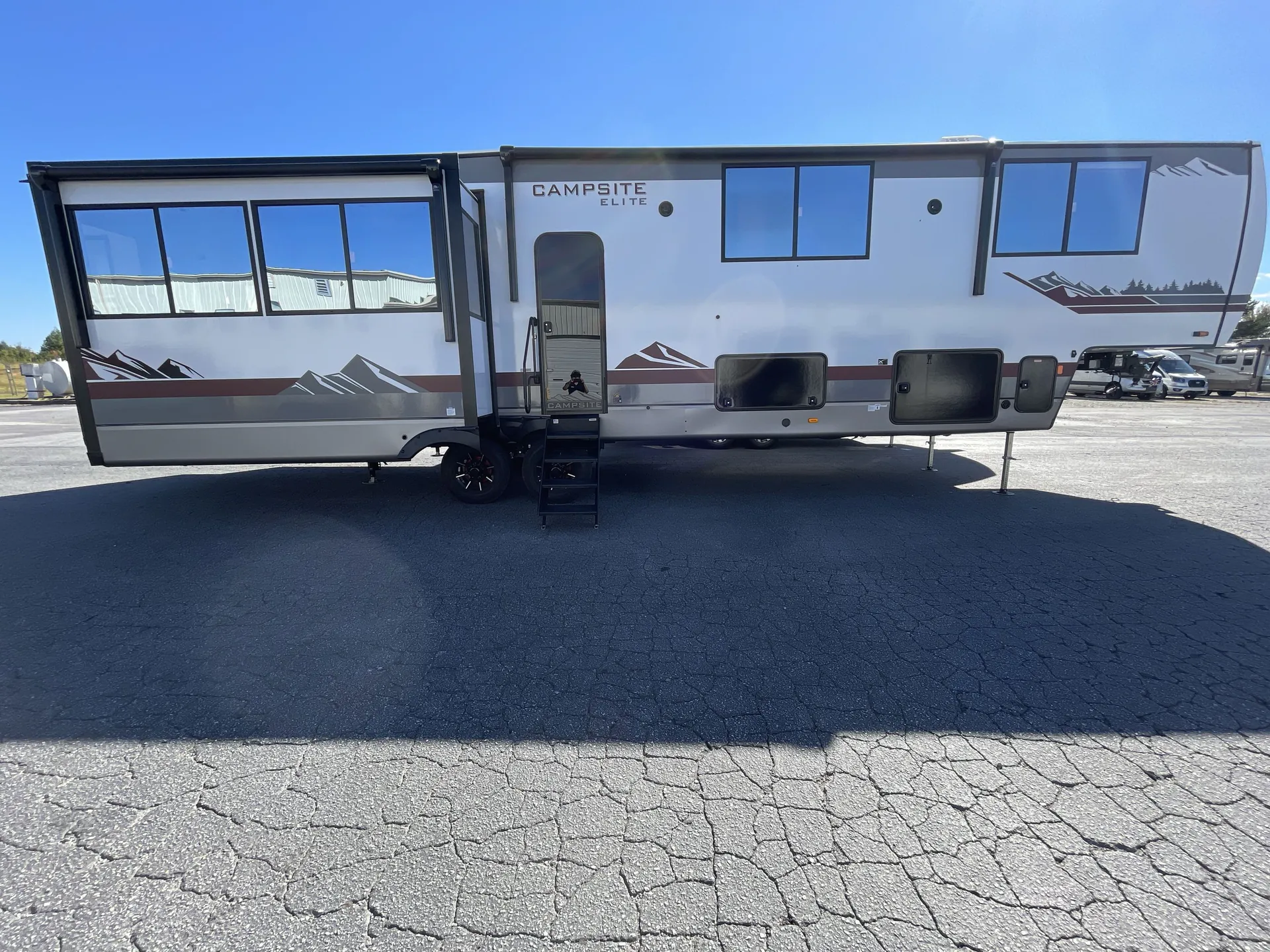 2027 Forest River Campsite Elite 36RF — campside