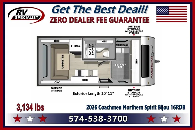 2027 Coachmen American Spirit Bijou 16RDB - Photo 3