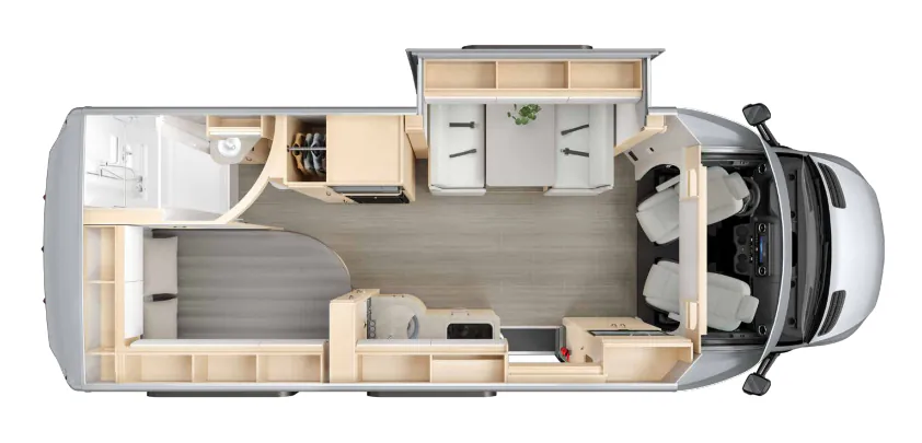 Leisure Travel Wonder U24CB floor plan