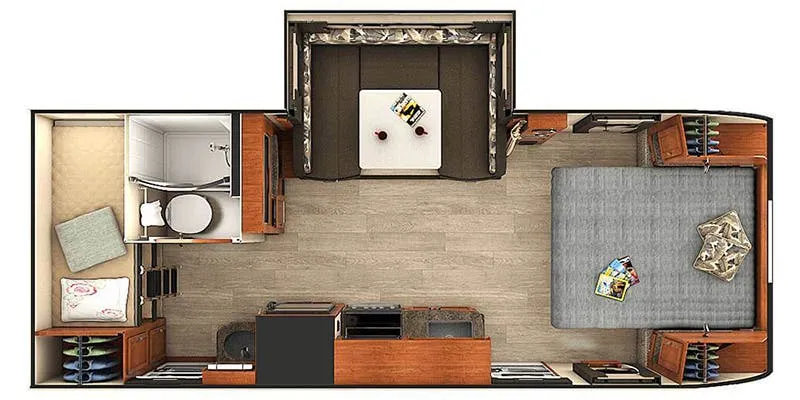 Lance TT 2185 floor plan