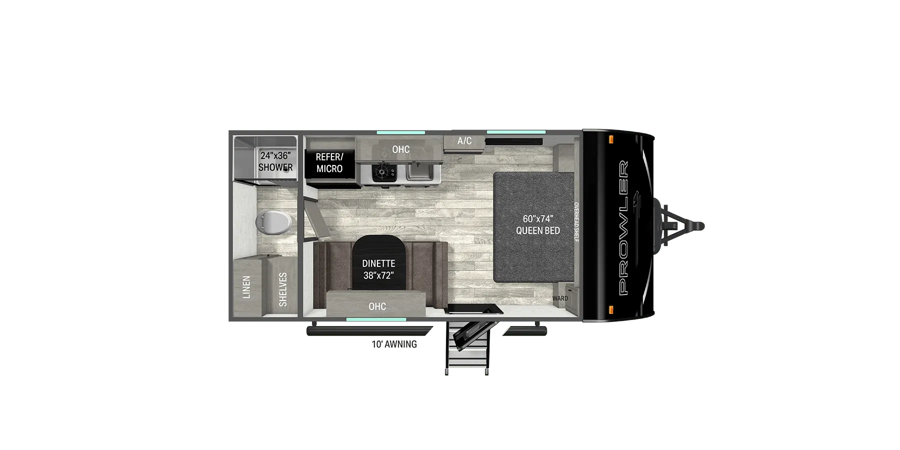 Heartland Prowler Lynx 1700RB floor plan