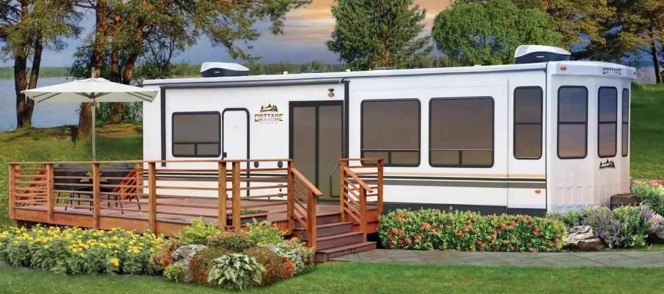 Forest River Cedar Creek Cottage 40CDL exterior