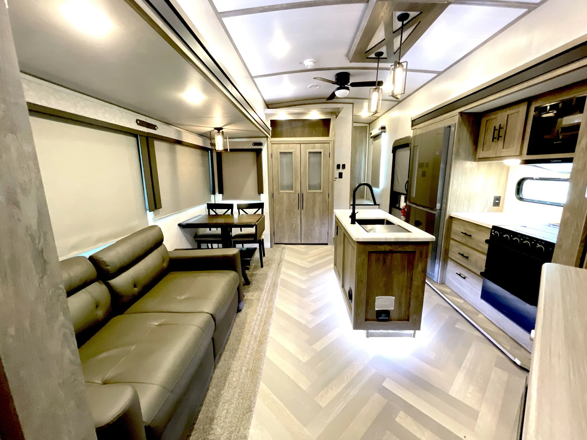2021 Forest River Salem Hemisphere 353BED — fridge