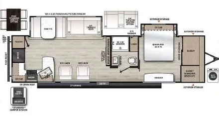 Coachmen Catalina Legacy Edition 303RKDS floor plan