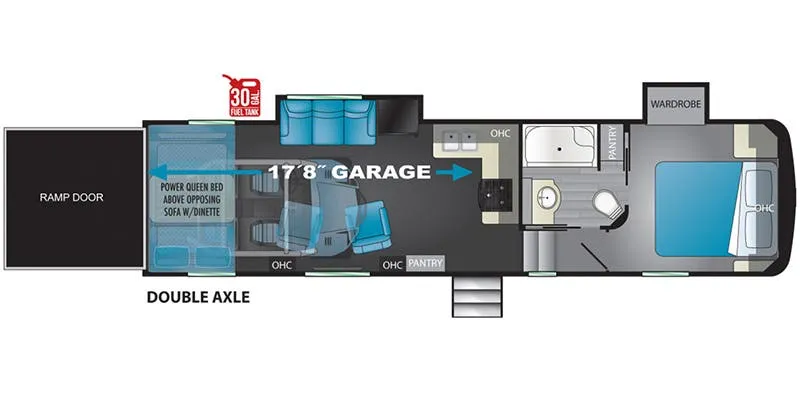 Heartland Fuel 322 floor plan