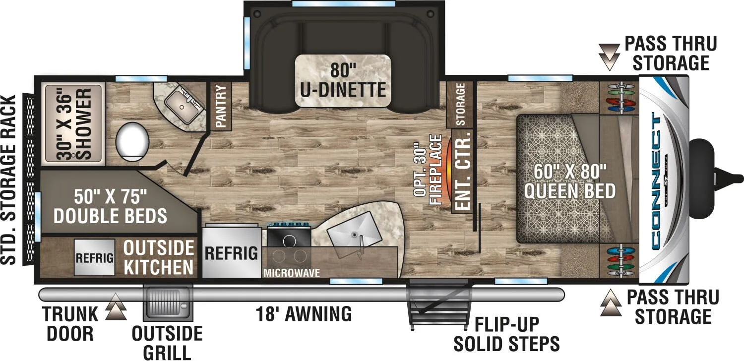 K-Z Connect C241BHK floor plan
