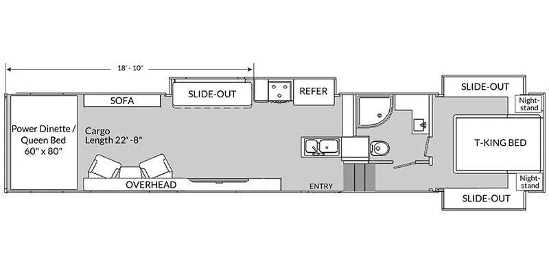 Genesis Supreme Genesis A4022GSTS floor plan