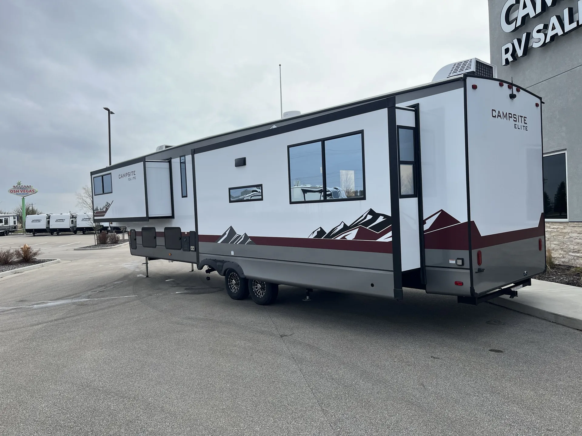 2026 Forest River Campsite Elite 36AK — backside