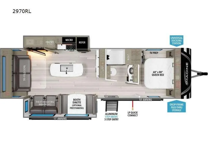 2026 Grand Design Imagine 2970RL - Photo 3