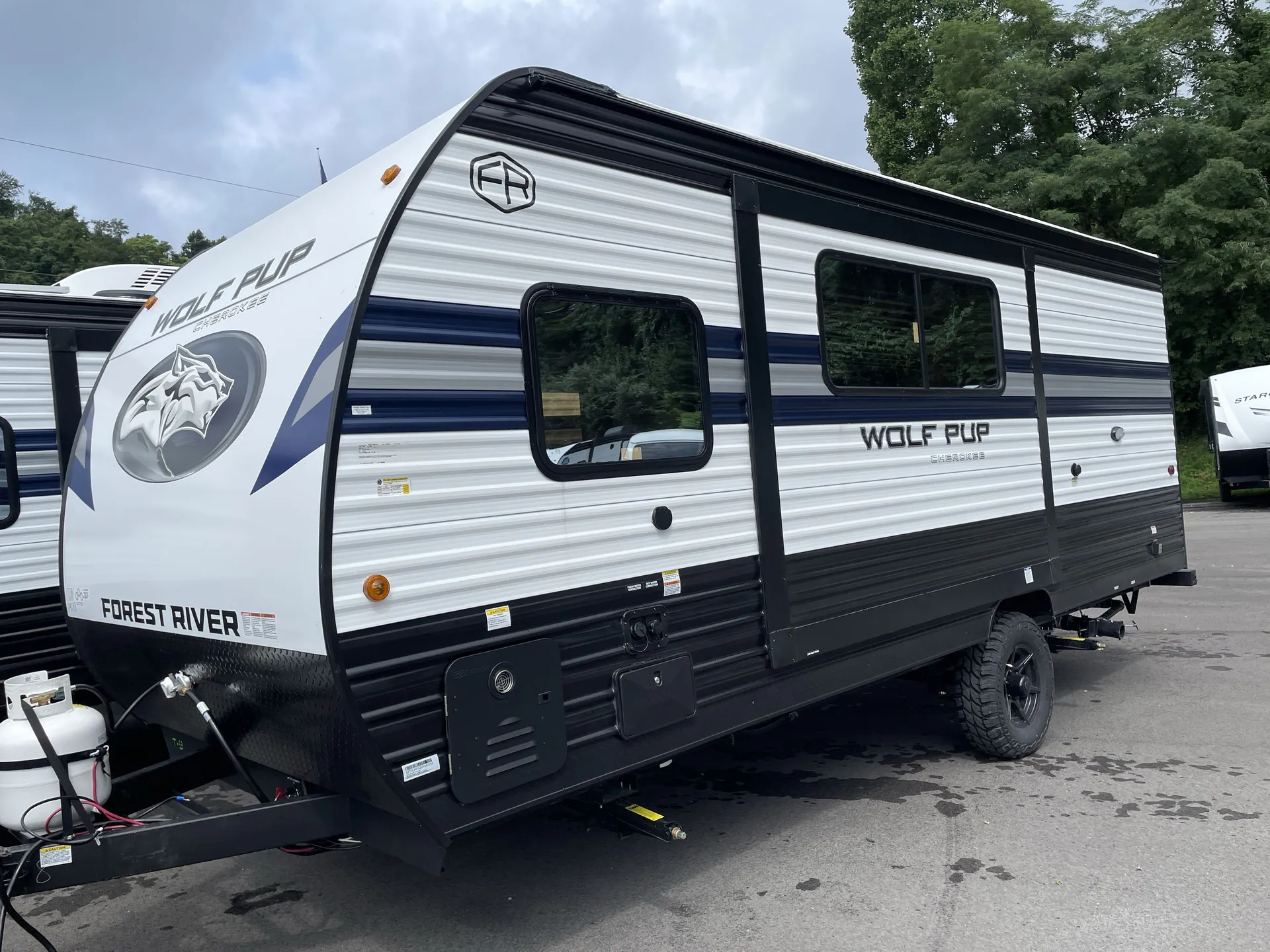 2027 Forest River Cherokee Wolf Pup 17JW — campside