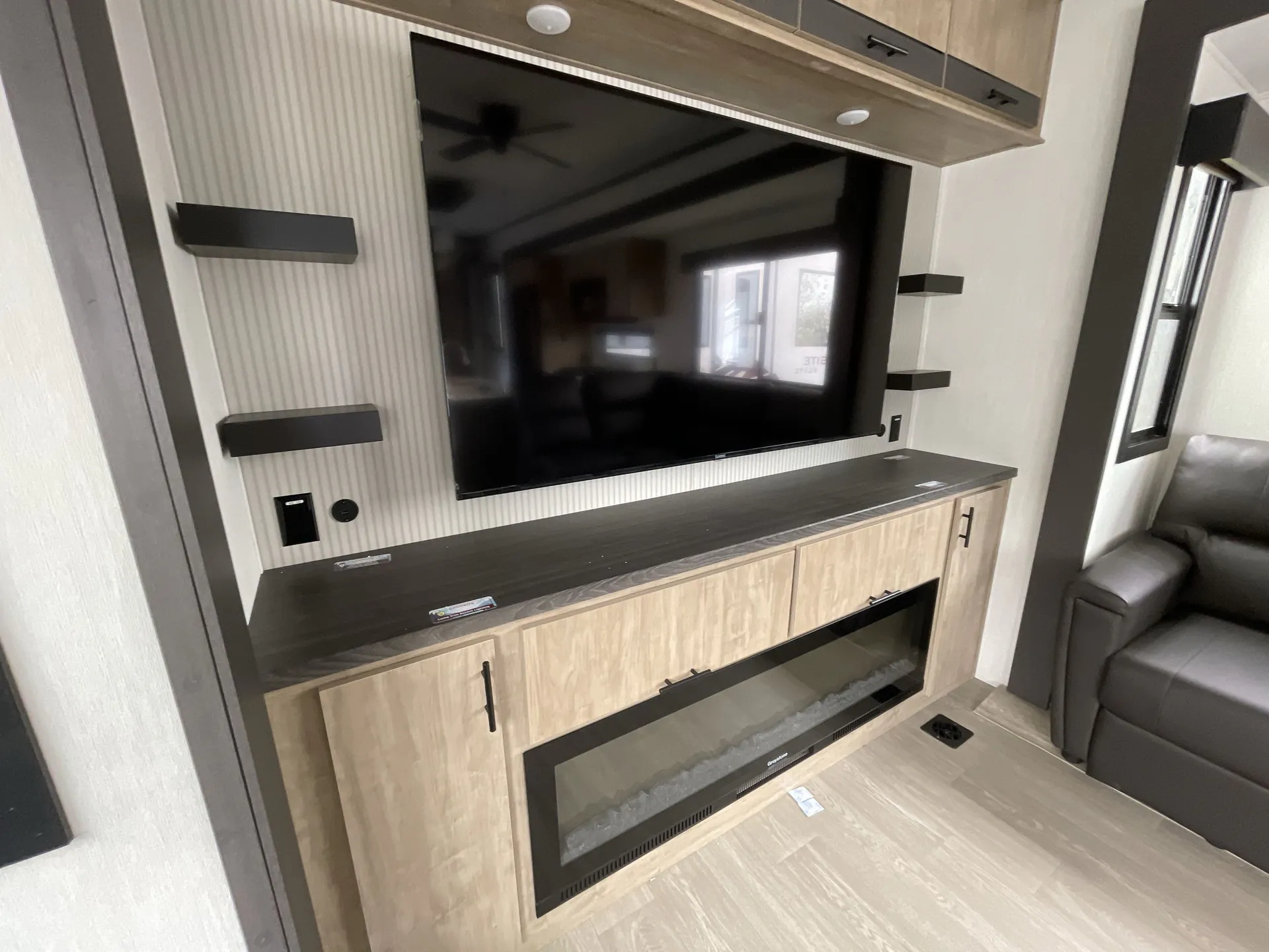2026 Forest River Campsite Elite 36AK — entertainment center