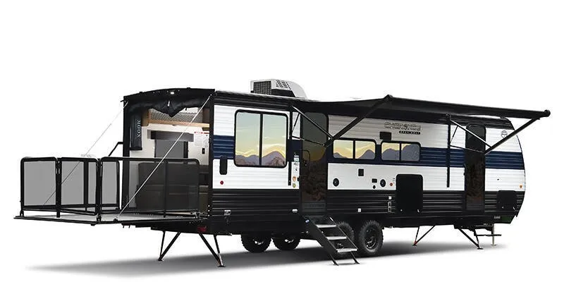 Forest River Cherokee Grey Wolf 29QB exterior