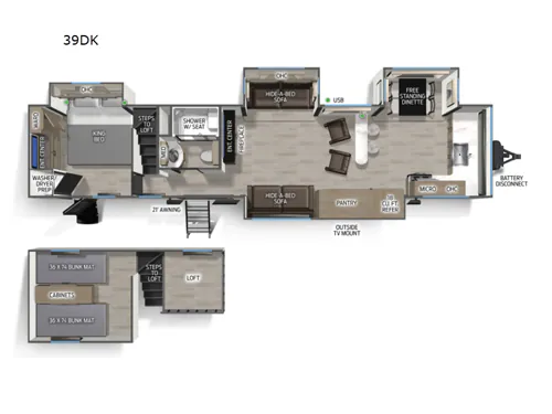 2026 Forest River Cherokee Timberwolf 39DK, Photos photo 2
