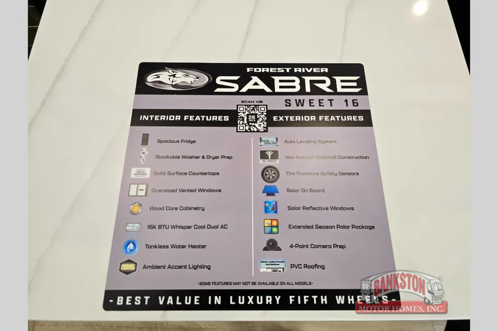 2026 Forest River Cherokee Sabre 36EST, Photos photo 13