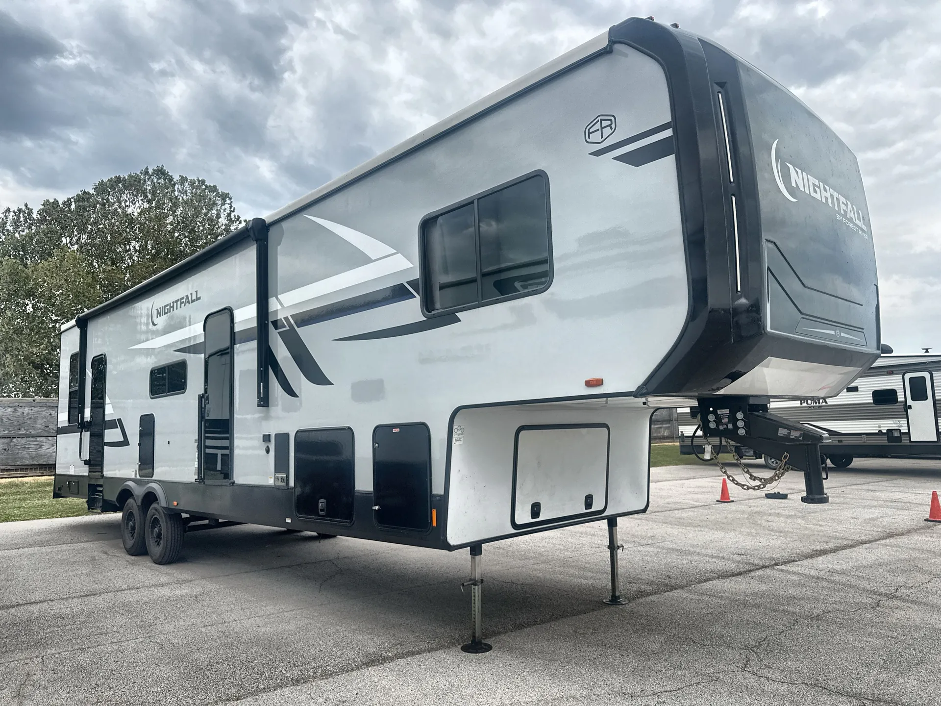 2026 Forest River Nightfall 350N — campside