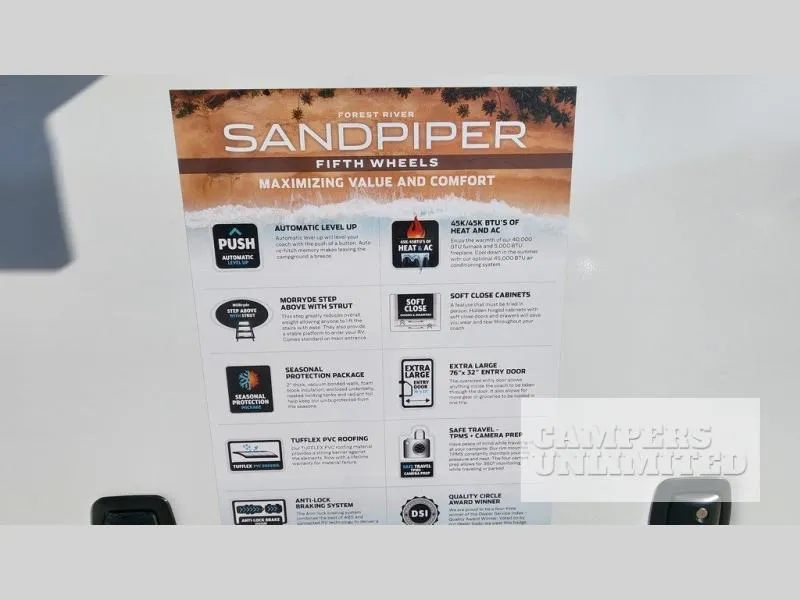 2026 Forest River Sandpiper 3800RK - Photo 4