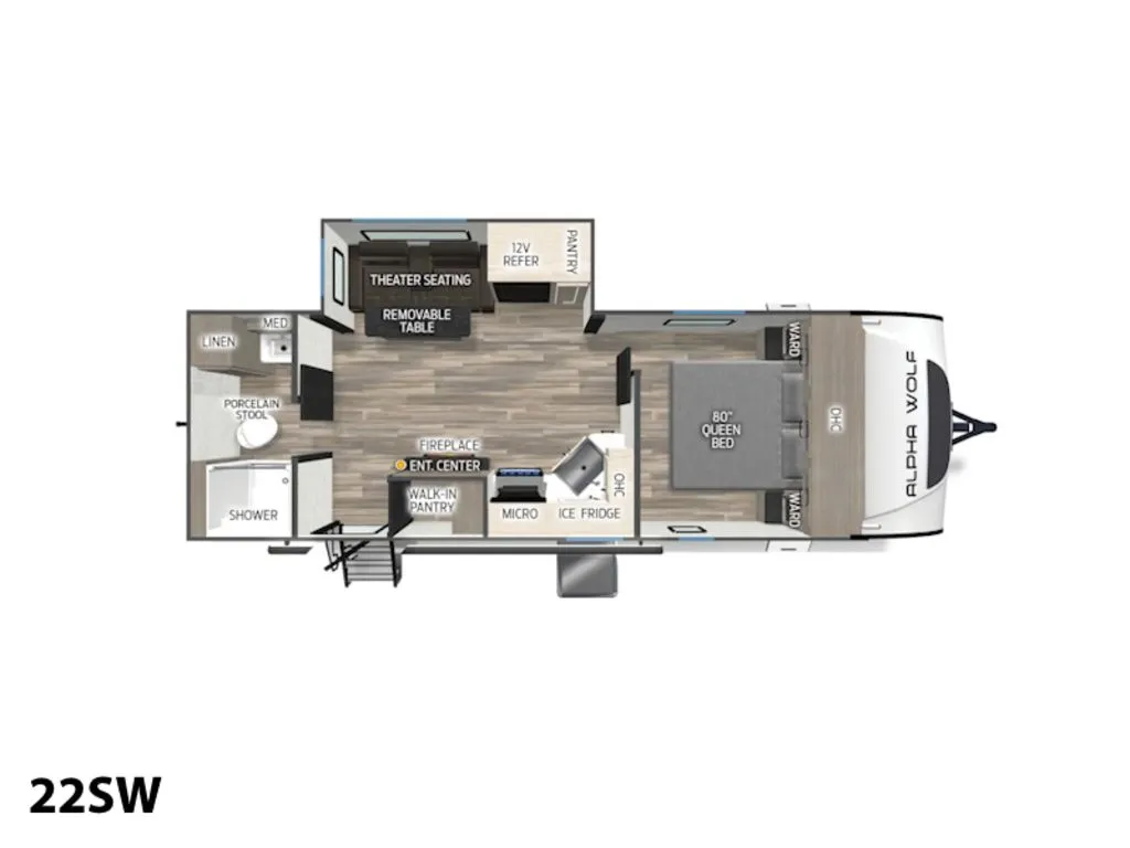 2025 Forest River Cherokee Alpha Wolf 22SW - Photo 3