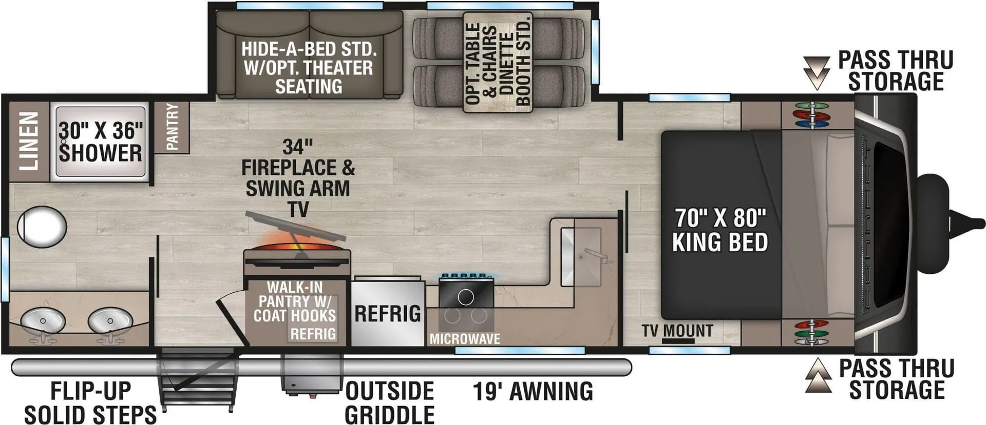 K-Z Connect C261RB floor plan