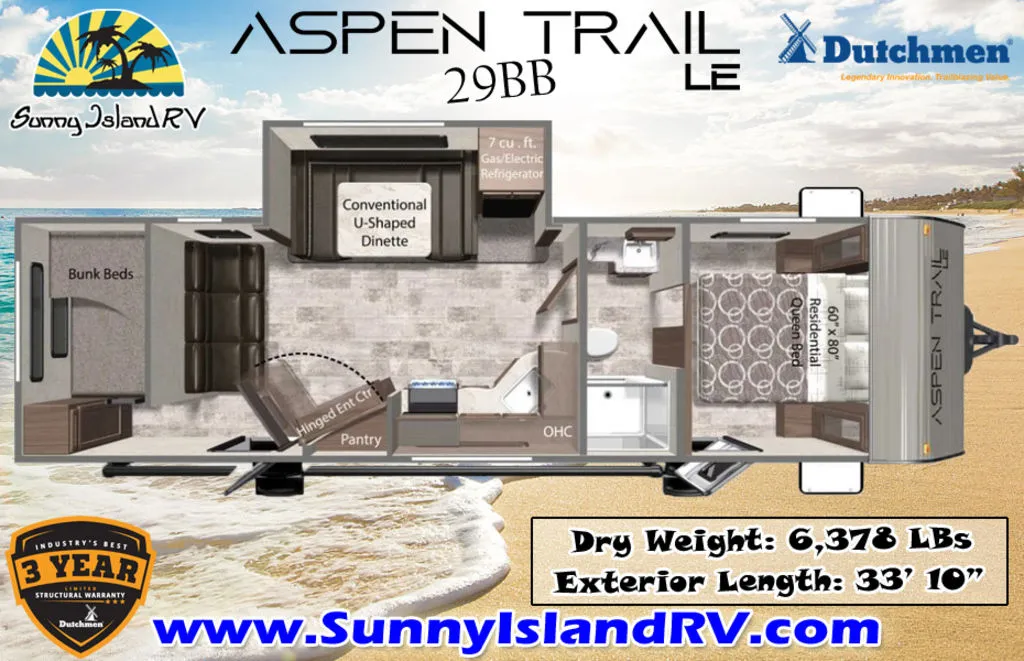 2022 Dutchmen Aspen Trail 29BB - Photo 3