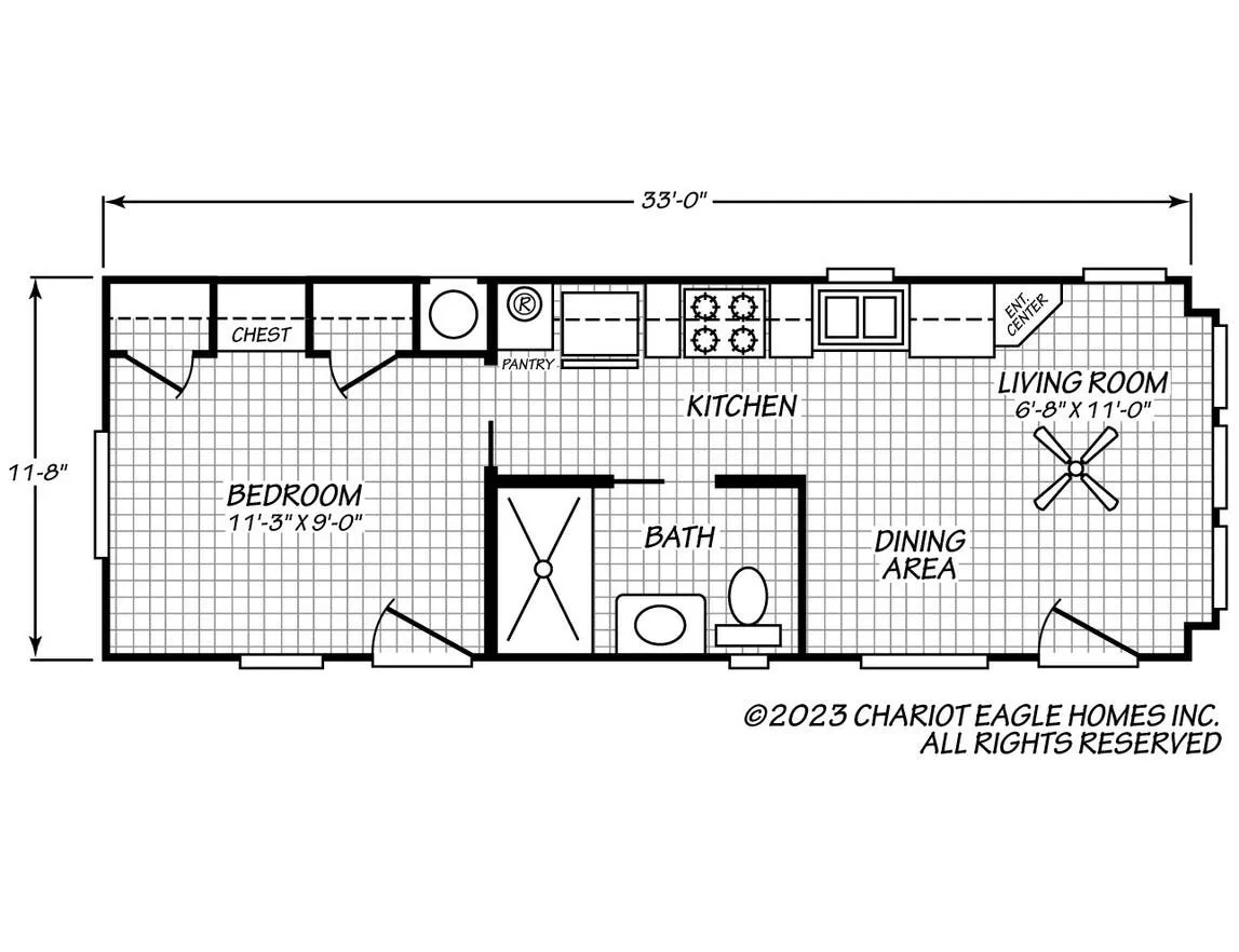 Chariot Eagle Eagle Series 12341C floor plan