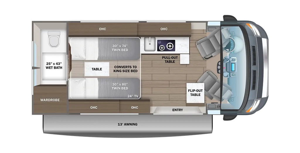 2025 Jayco Swift 20T floor plan