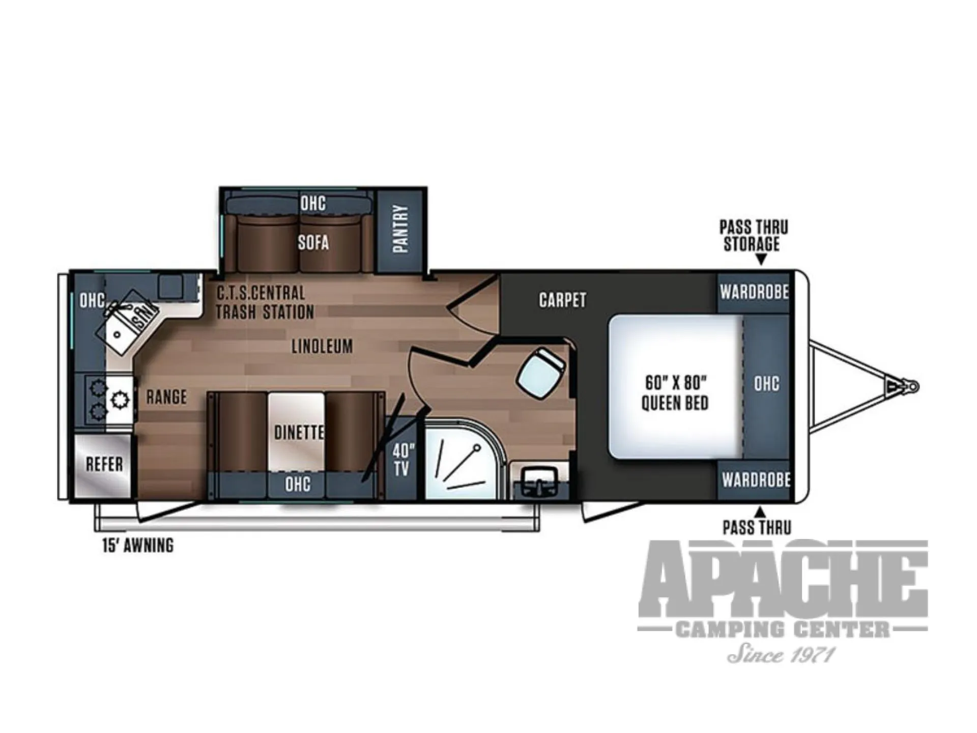2019 Forest River Wildcat Maxx 245RGX dealer photo 2 from Apache Camping Center