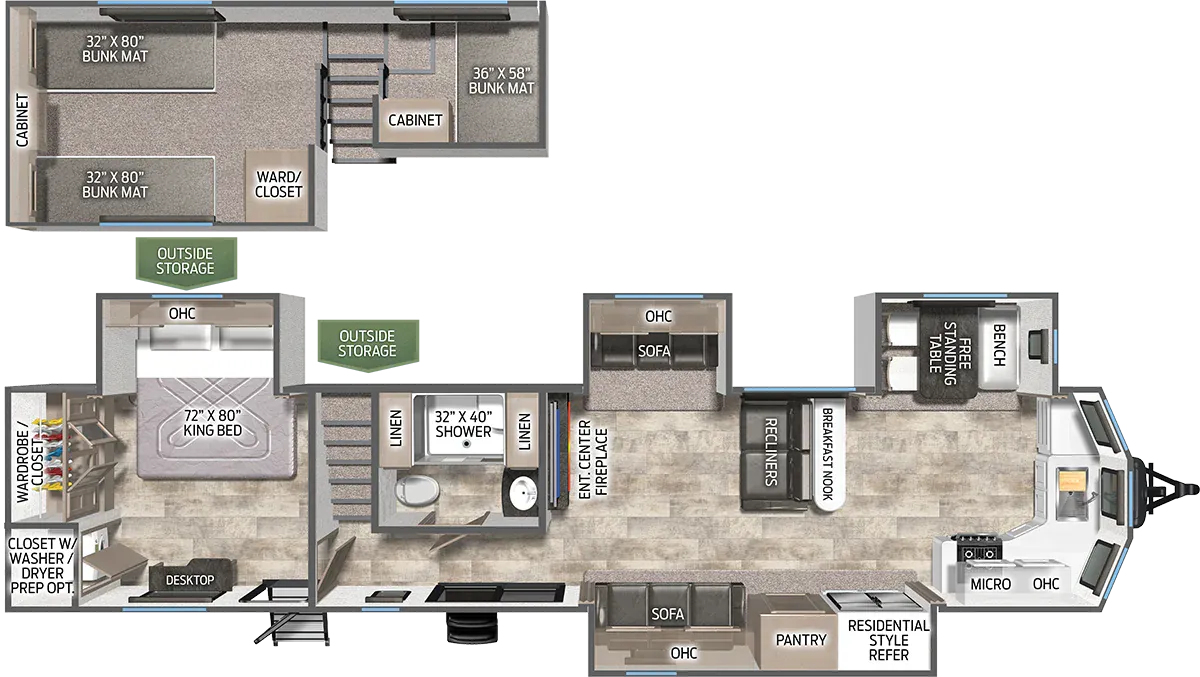 2026 Forest River Sandpiper Destination 400BH - Photo 2