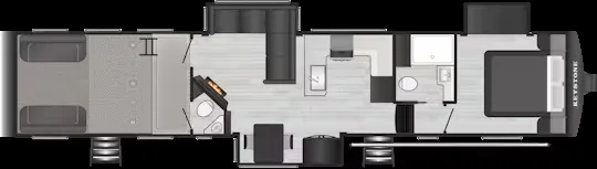 2026 Keystone Rv IMPACT 418 floor plan