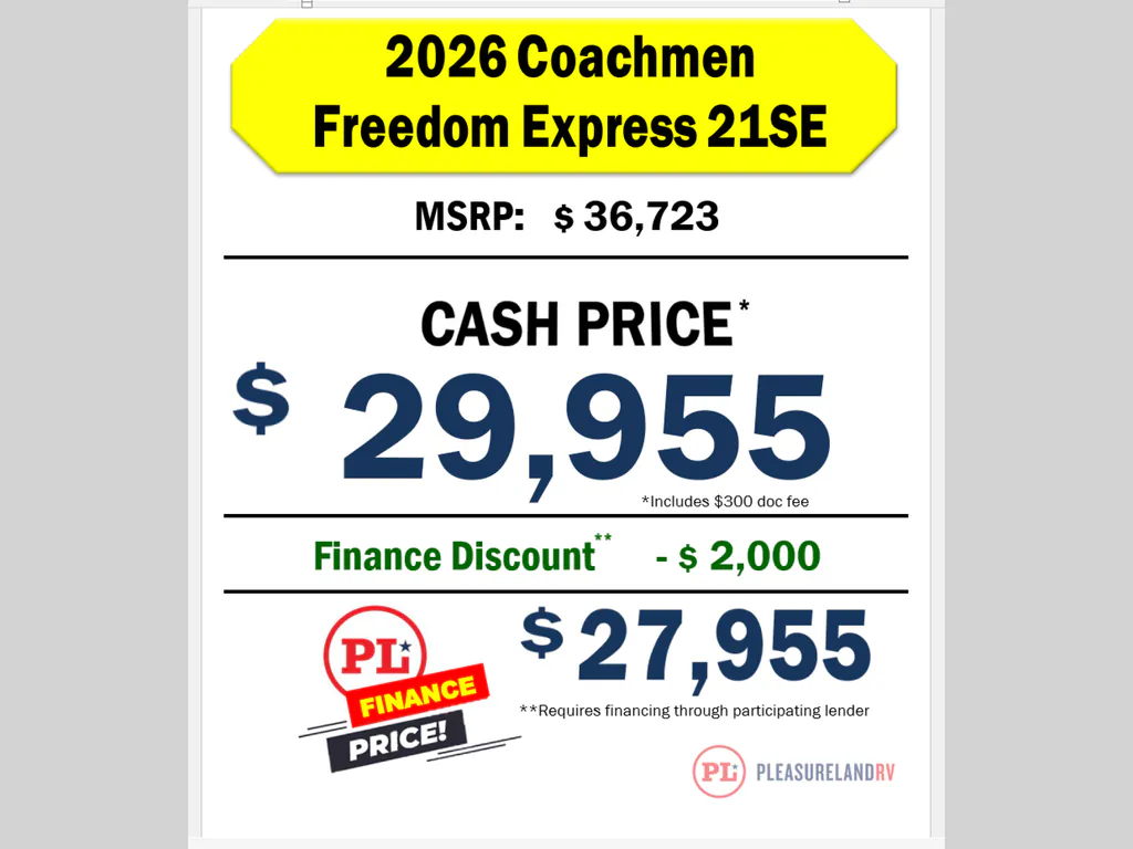 2026 Coachmen Freedom Express Select 21SE, Photos photo 3