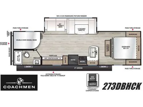 2026 Coachmen Catalina Legacy Edition 273DBHCK, Photos photo 2