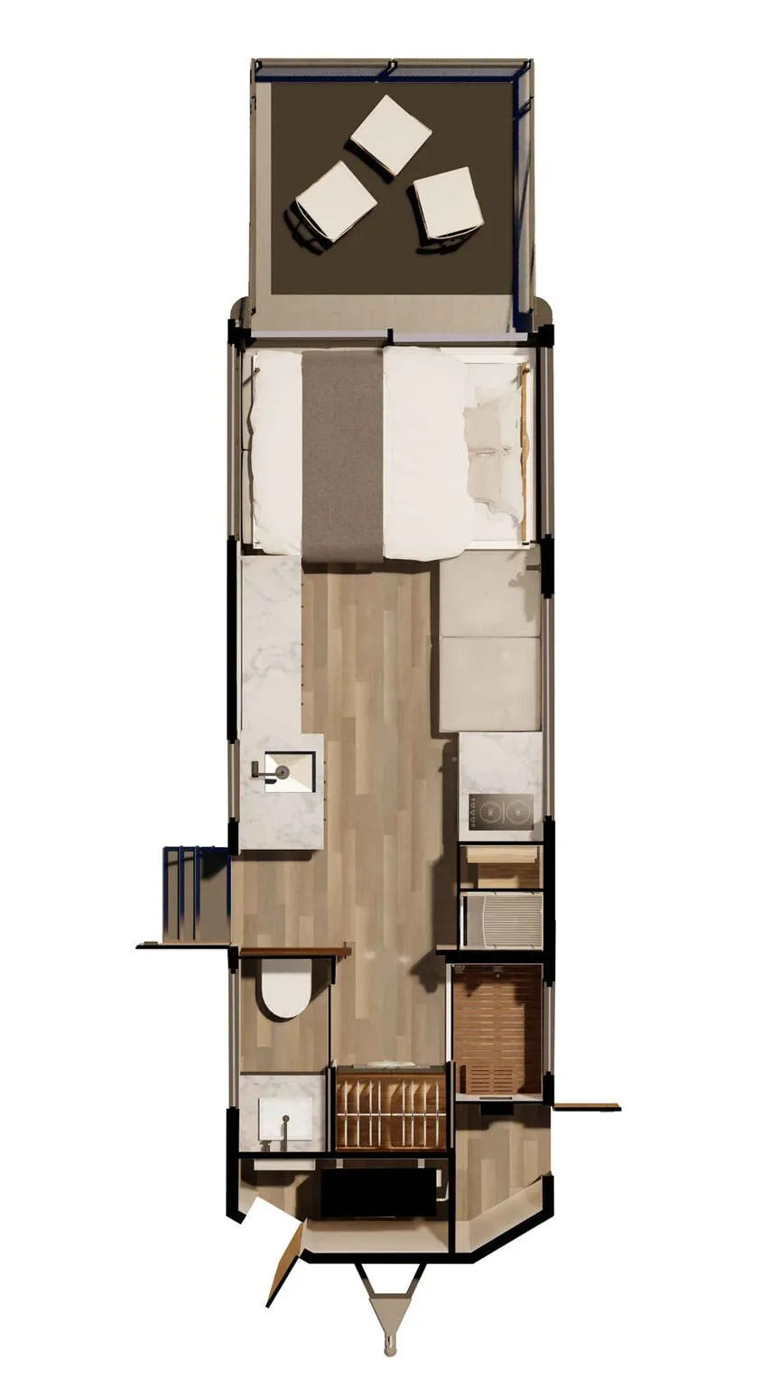 Living Vehicle LV Series BASE floor plan