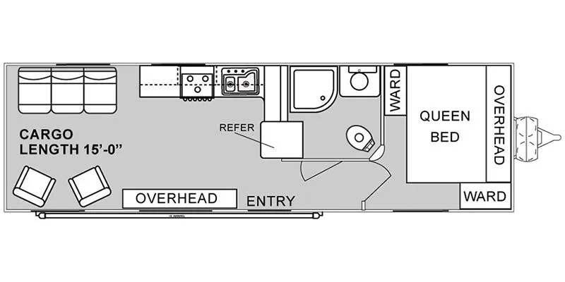 Genesis Supreme Powerlite XL P2415XL floor plan
