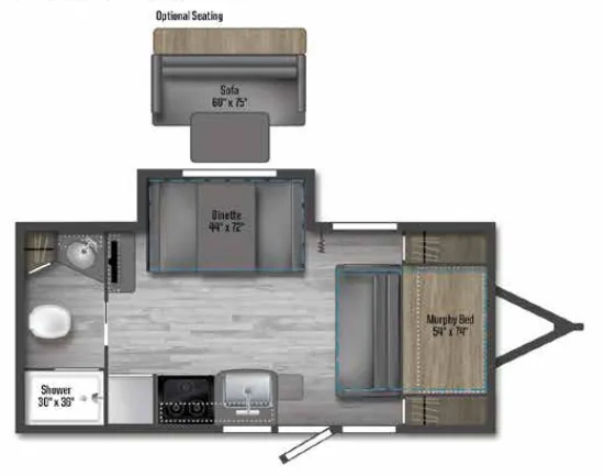 Winnebago Micro Minnie FLX 2108DS exterior