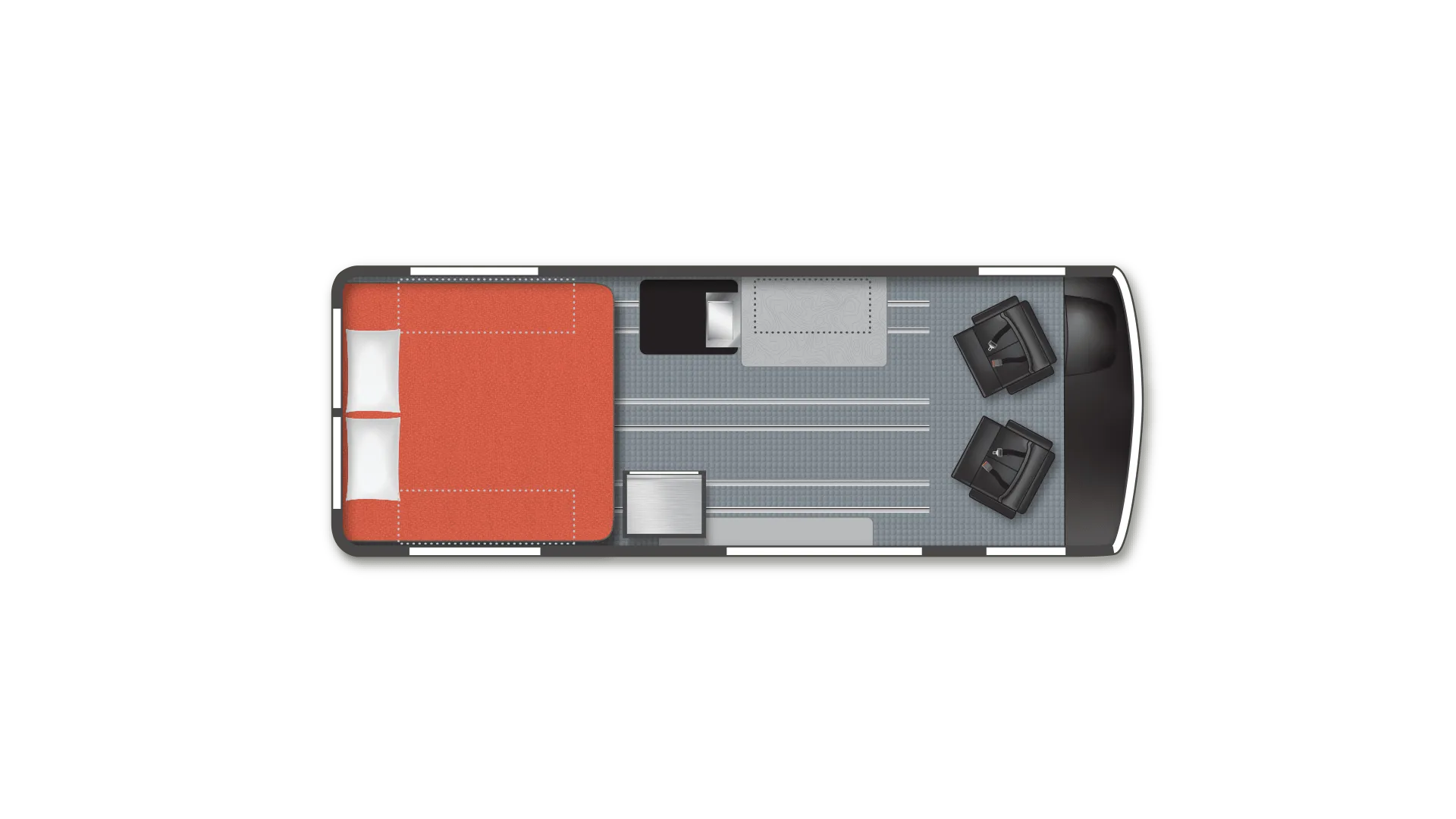 Winnebago Winnebago + Adventure Wagon 44M floor plan