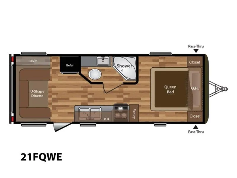 2018 Keystone RV Hideout 21FQWE - Photo 2