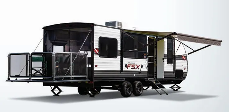 Forest River Wildwood FSX 190RT exterior