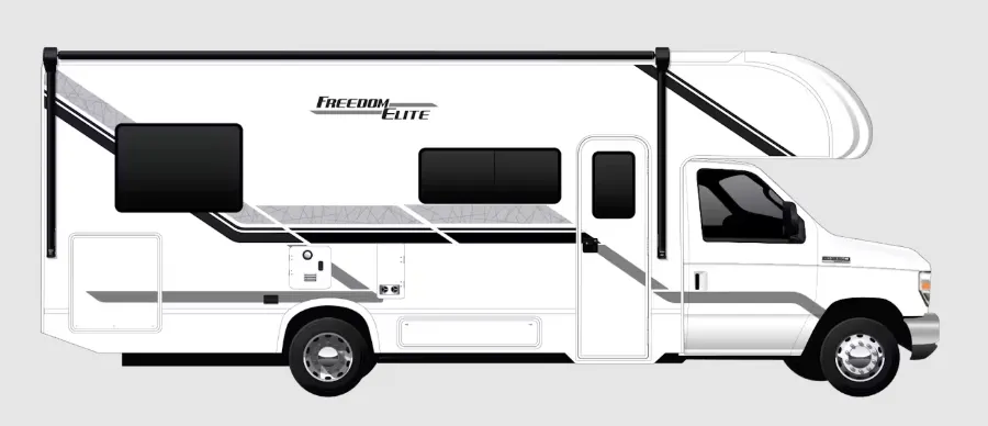 Thor Motor Coach Freedom Elite 19HX exterior
