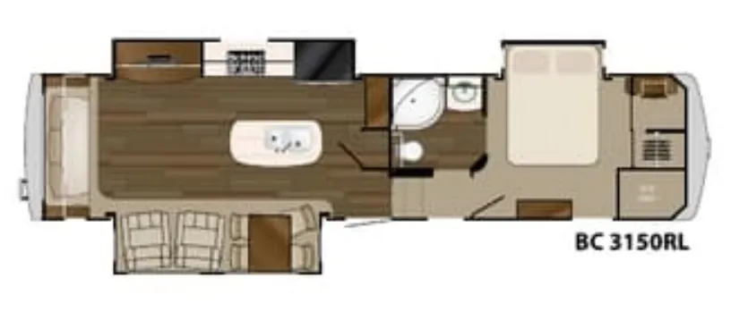 Heartland Big Country 3150RL floor plan