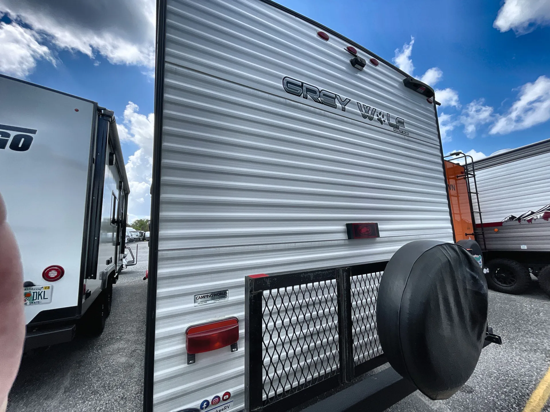2023 Forest River Cherokee Grey Wolf 26DJSE — backside